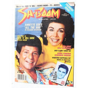 Vintage Sh-boom 1989 Vol. 1 No. 1 Rock and Roll Music Magazine - Buddy Holly